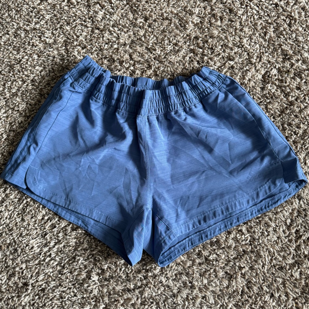 adidas Blue Athletic Running Shorts